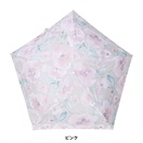 JOURNALIER(ジョルナリエ) 軽量 日傘 折りたたみ ダスティーフラワー マークス(ピンク)