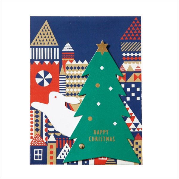 クリスマス限定 ステーショナリー クリスマスカード クリスマス スライド クリスマスカード マークス マークス公式通販