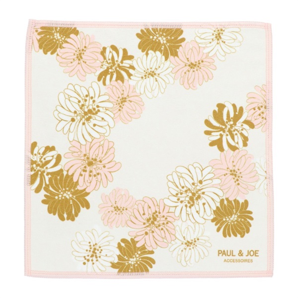 ポール ジョー アクセソワ スマホ拭きハンカチ S クリザンテーム クリーム マークス公式通販