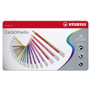 カーブオテロ 48色セット 色鉛筆 4.4mm 水彩パステル色鉛筆/STABILO(スタビロ)