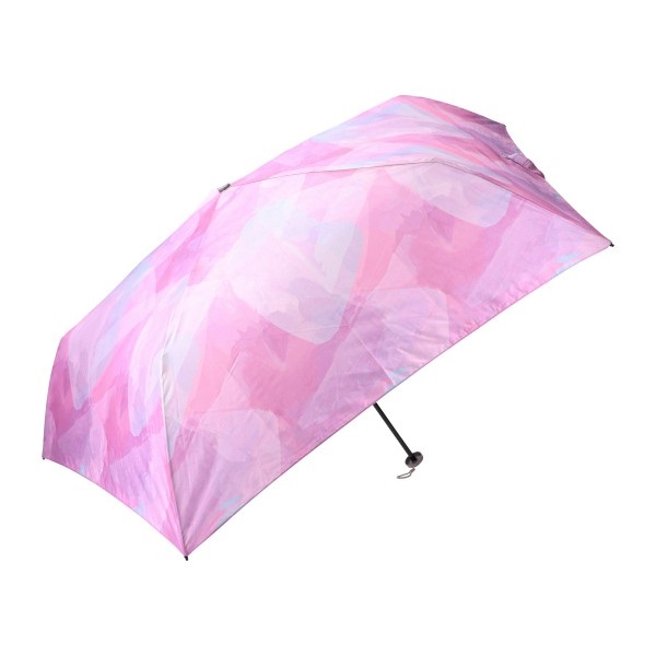 バッグ ファッション雑貨 傘 かさ 日傘 軽量 折りたたみ傘 水彩 ピンク マークス マークス公式通販