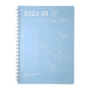 マークス 手帳 2023 スケジュール帳 4月始まり 月間ブロック B6変型 ノートブックカレンダー・S・縦型
