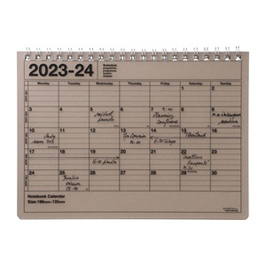 マークス 手帳 2023 スケジュール帳 4月始まり 月間ブロック B6変型 ノートブックカレンダー・S