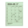 マークス 手帳 2024 スケジュール帳 2024年4月始まり 月間ブロック B6 ノートブックカレンダー・S・縦型(ミント)