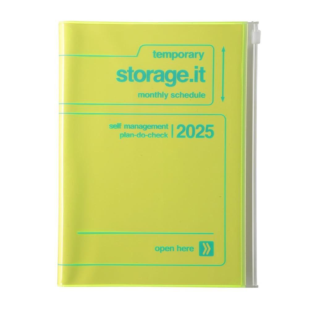 安い storage.it 手帳 ネオンカラー