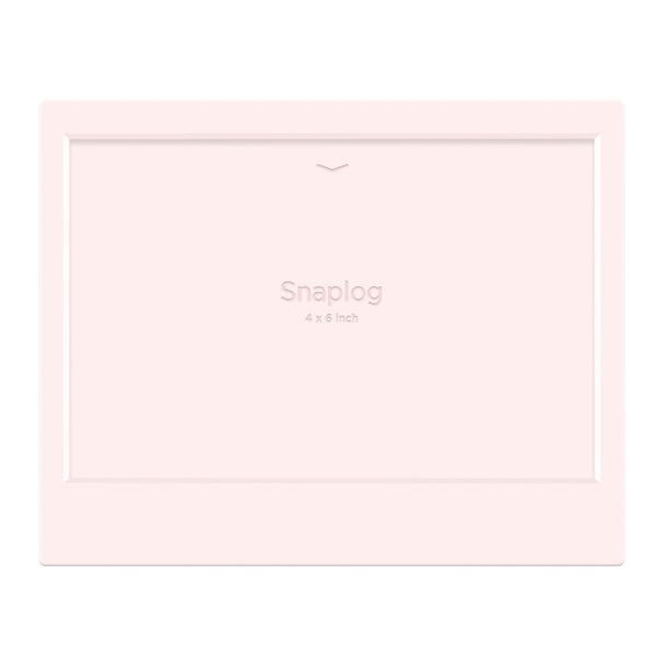 LIVEWORK ライブワーク フォトフレーム・SnapLog・ポストカードサイズ・ヨコ型(ピンク)