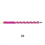 STABILO スタビロ かきかた鉛筆 イージーグラフ･左利き用 6本セット 鉛筆 3.15mm(ピンク/2B)