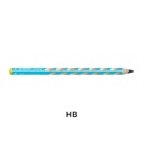 STABILO スタビロ かきかた鉛筆 イージーグラフ･左利き用 6本セット 鉛筆 3.15mm(ブルー/HB)