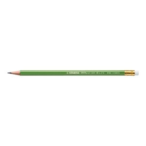 STABILO スタビロ グリーングラフ 12本セット･消しゴム付 鉛筆 2.2mm HB