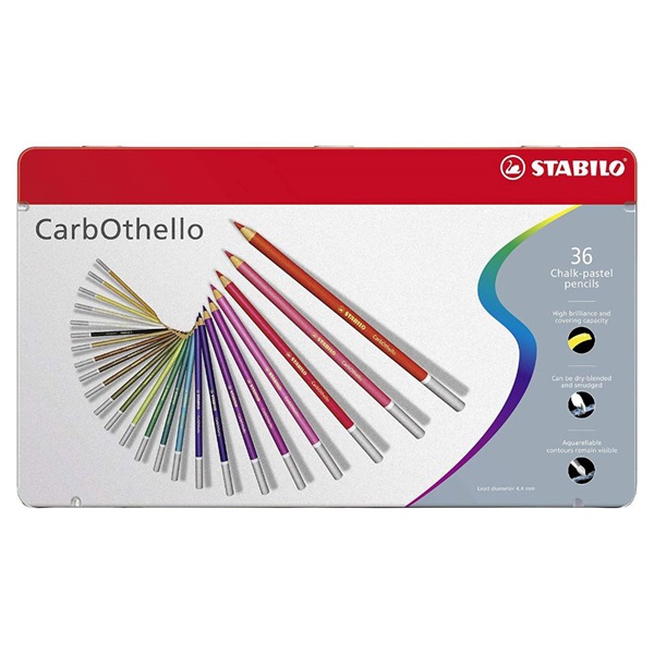 STABILO スタビロ カーブオテロ 36色セット 色鉛筆 4.4mm 水彩パステル 