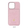PEDIR ペディール 抗菌ネブラスカ iPhone13Pro対応 ミラー付 スマホケース(背面ケース) マークス(ピンク)